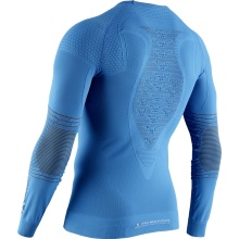 X-Bionic Langarmshirt Rundhals Energizer 4.0 (Multifunktionsshirt) Unterwäsche blau Herren